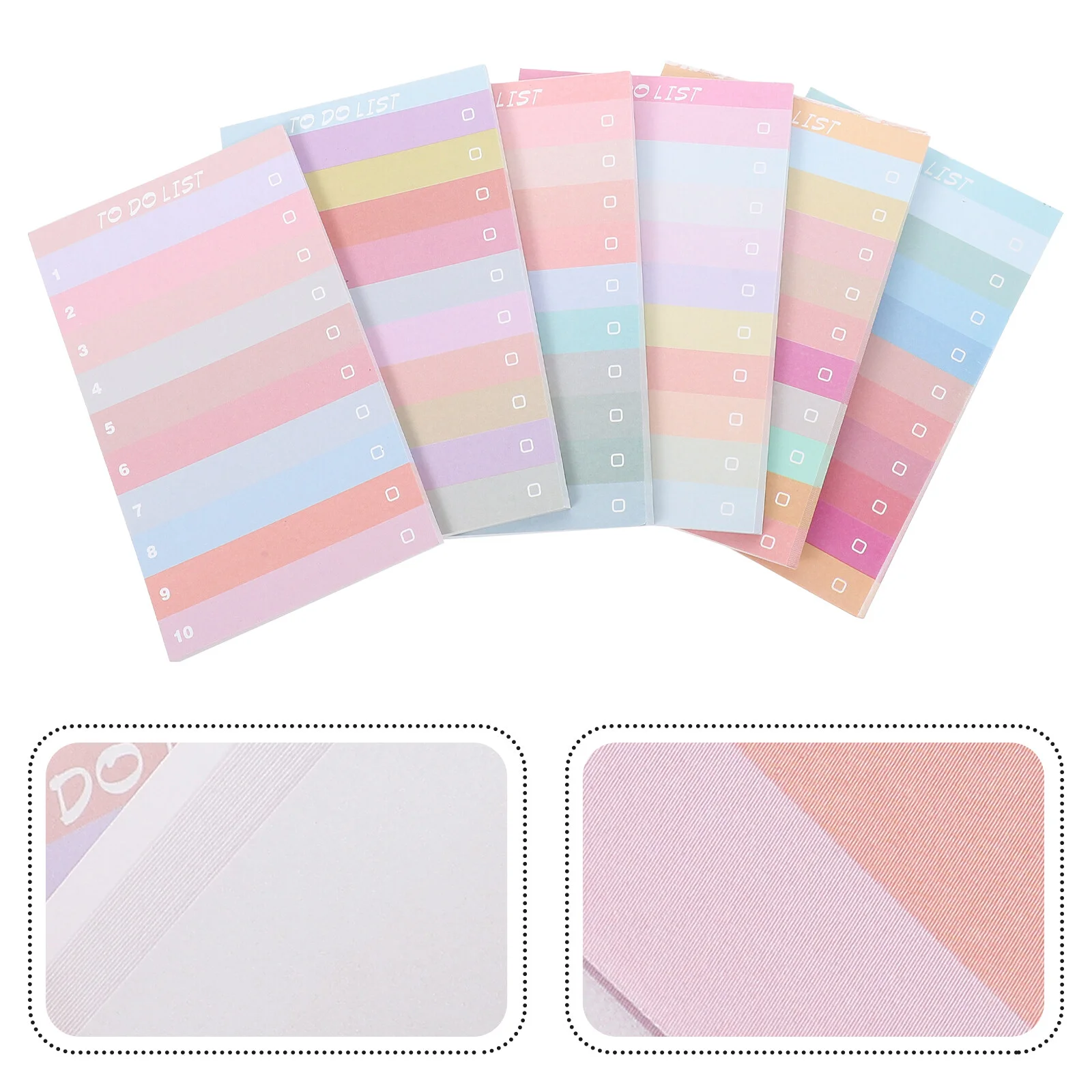 

6 Pcs Scrapbook Home Accessories Scrapbooking Stickers Self-adhesive Memo Stickers Paper Compact Office Scrapbooking