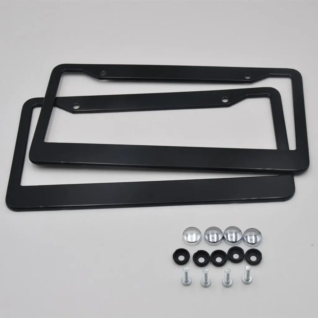 2x алюминиевая универсальная рамка для номерного знака грузовика защитная крышка