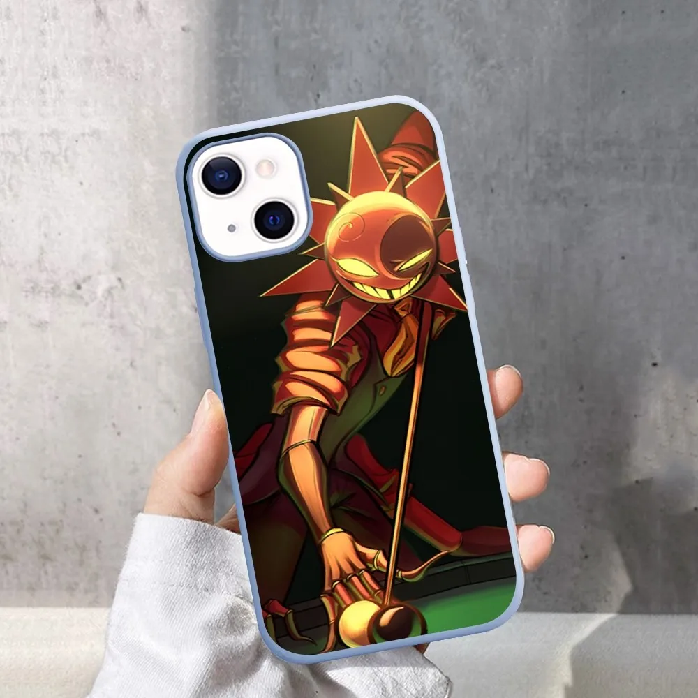 Horror Game M-Moondrop Phone Case For IPhone 14 11 12 13 Mini Pro Xs Max 8 7 6 6S Plus X XR Solid Candy Color