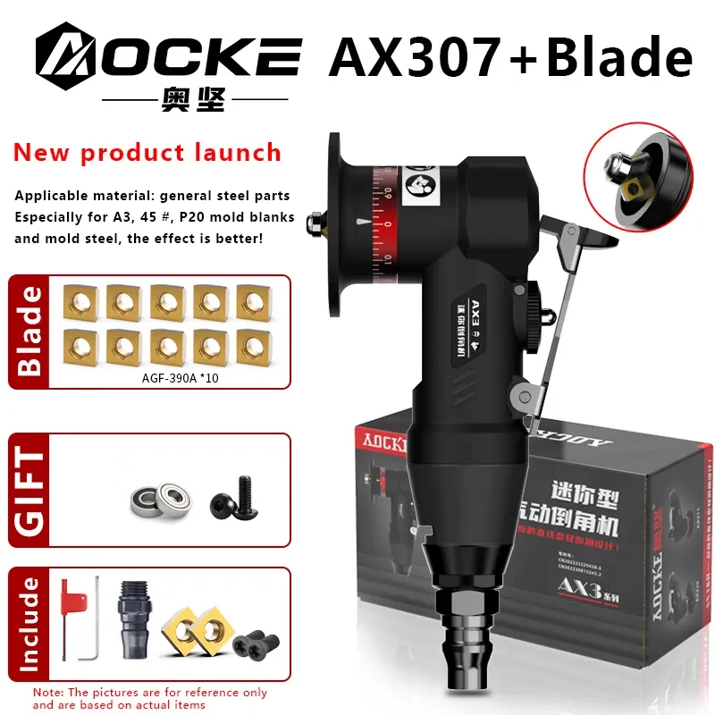 

AOCKE AX307 ручной пневматический станок для снятия фаски