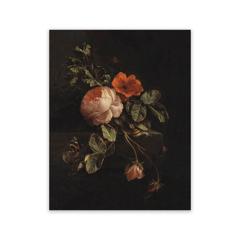 

Печать на холсте "Цветок натюрморт" Yoolife