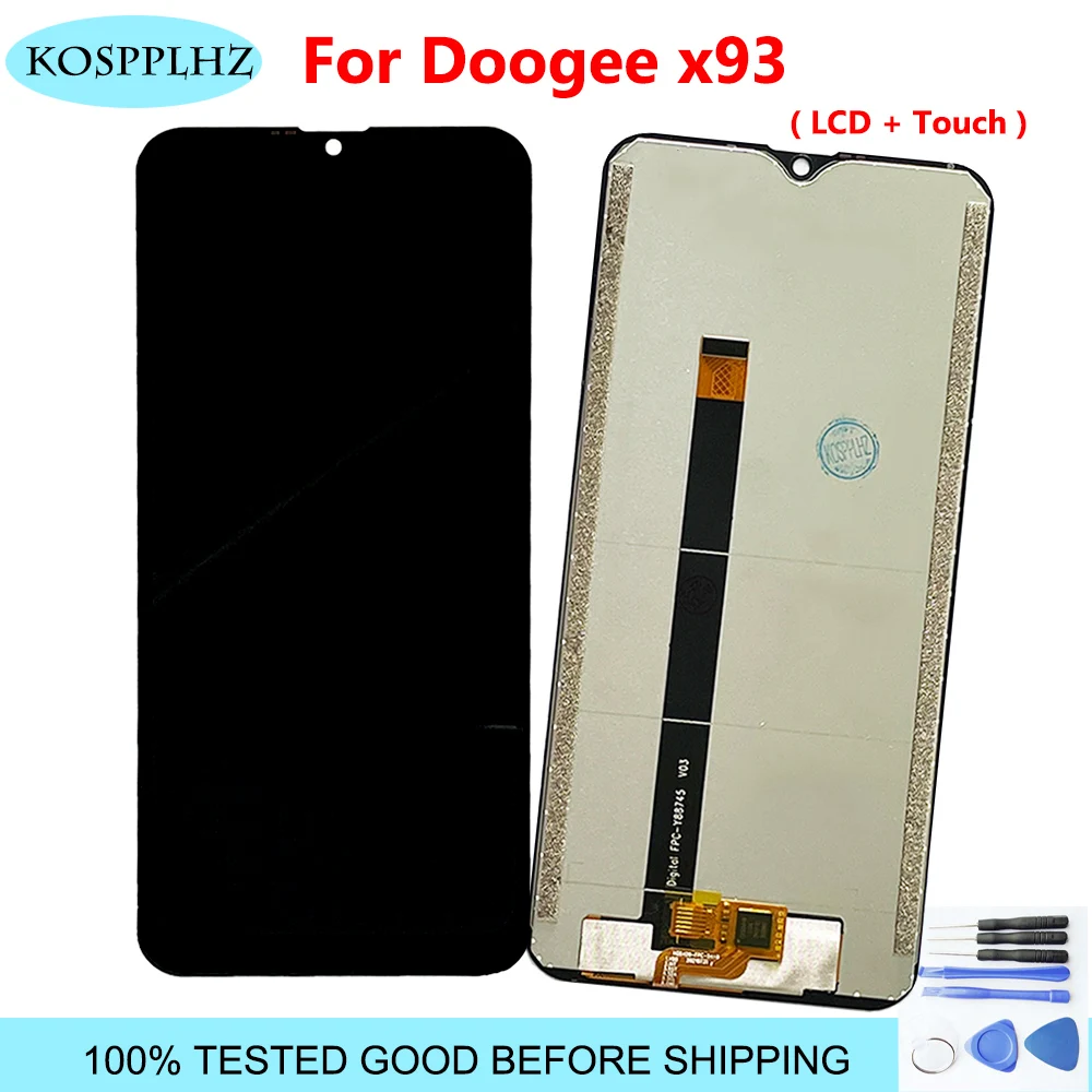 

100% Tested For Doogee X93 Cellphone LCD + Touch Screen Digitizer Display Repair Replacement + Tools & Glue