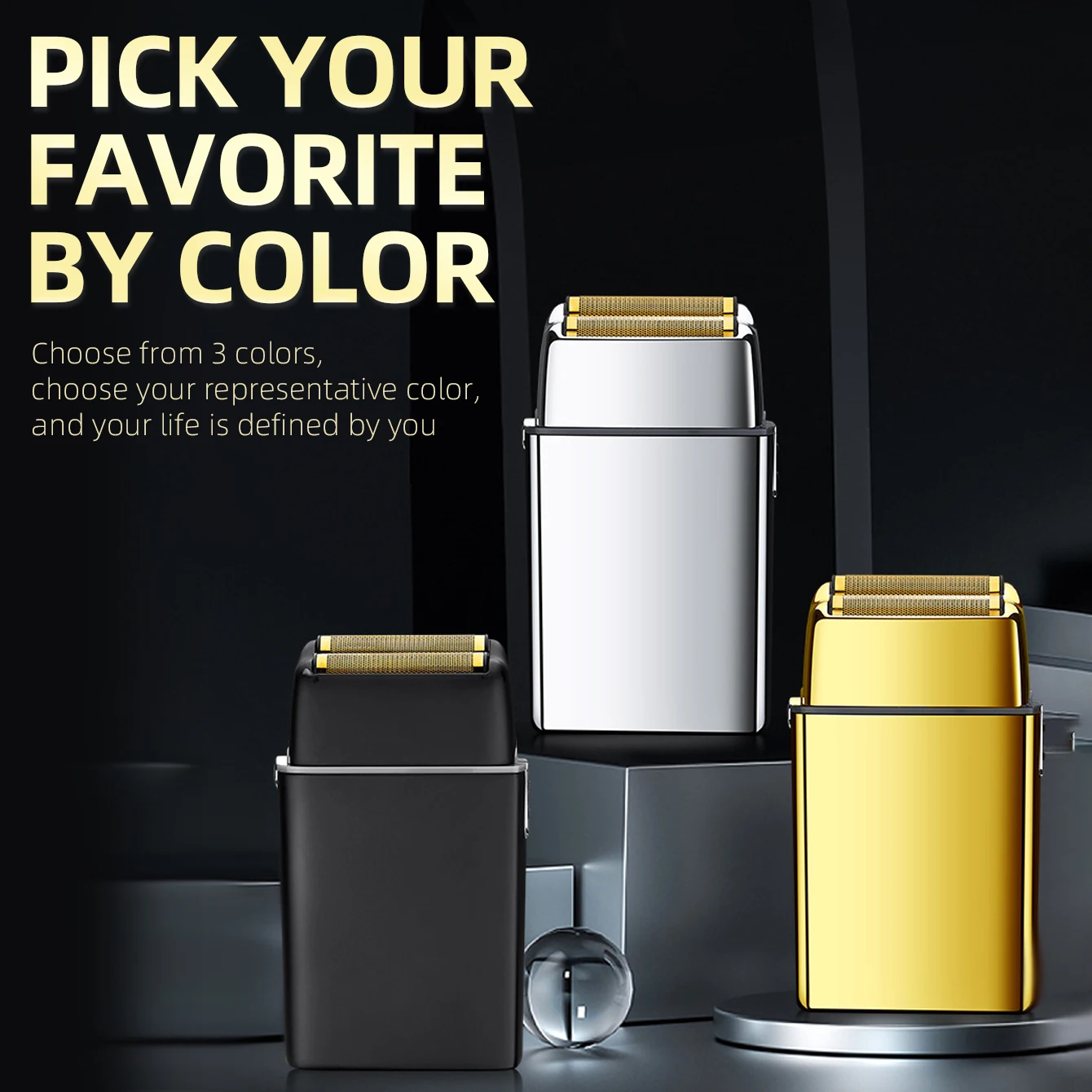 KIKIDO KK-2209 Электрическая аккумуляторная бритва для мужчин станок бритья с головкой