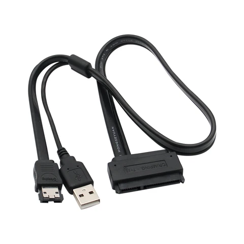 WYMECT Кабель-переходник USB к eSATA для 2,5-дюймового HDD 50 см