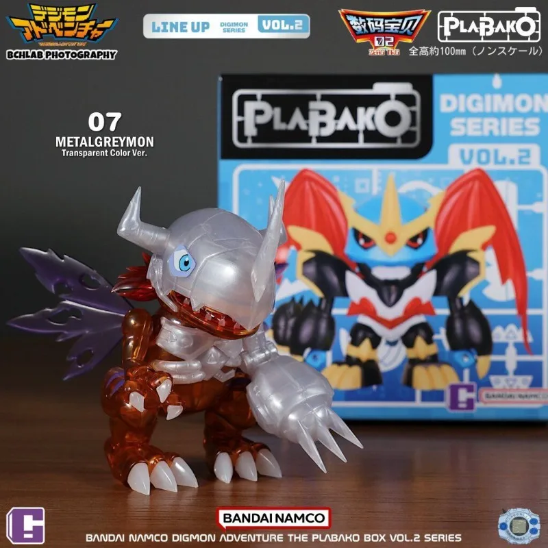 Фото Коллекционная фигурка Bandai Plabako Digimon Adventure 2: Вторая серия, WarGreymon, сборная модель, аниме-фигурка второго поколения №4