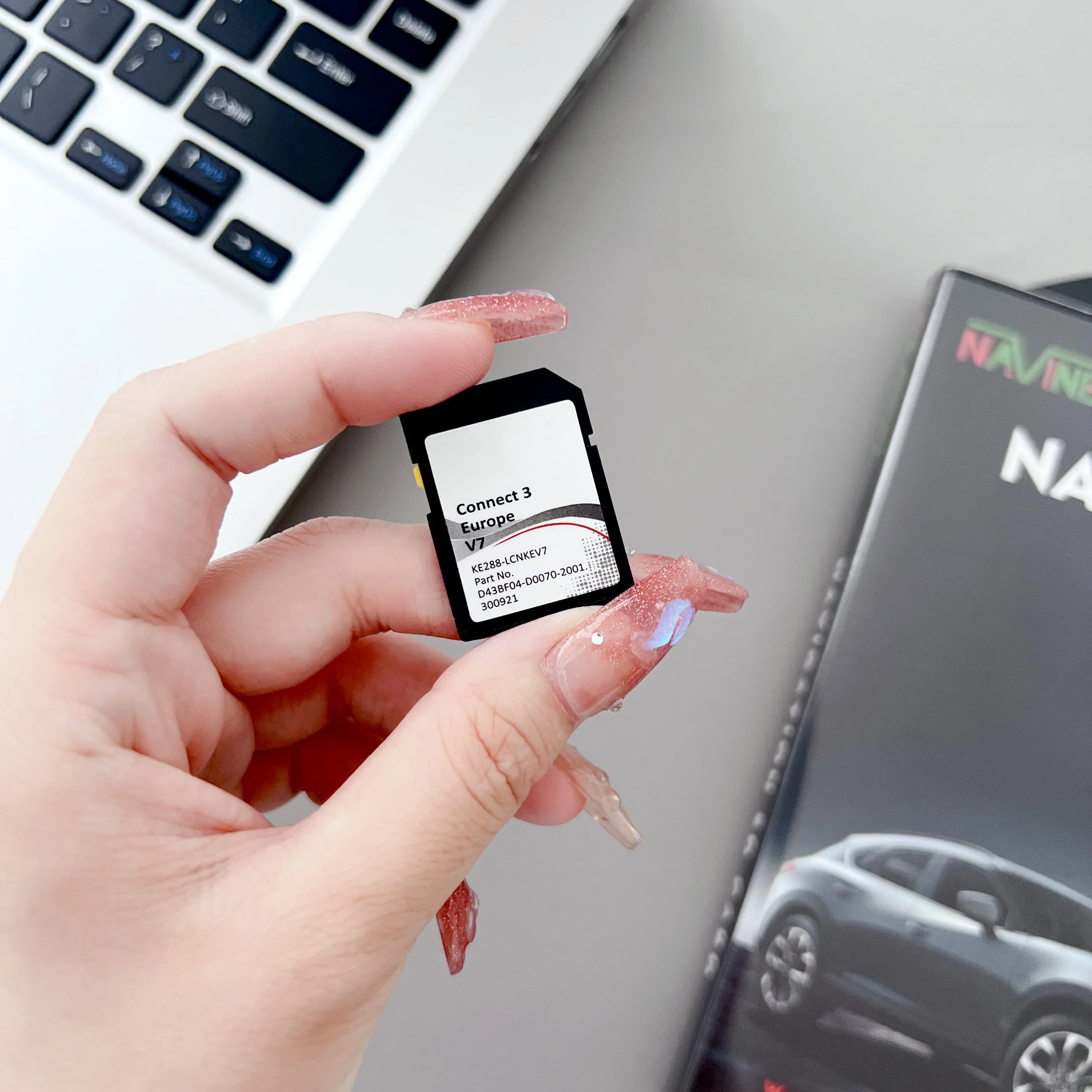 Карта Connect 3 V7 Sat Nav SD Europer для автомобиля Nissan Juke Note Leaf