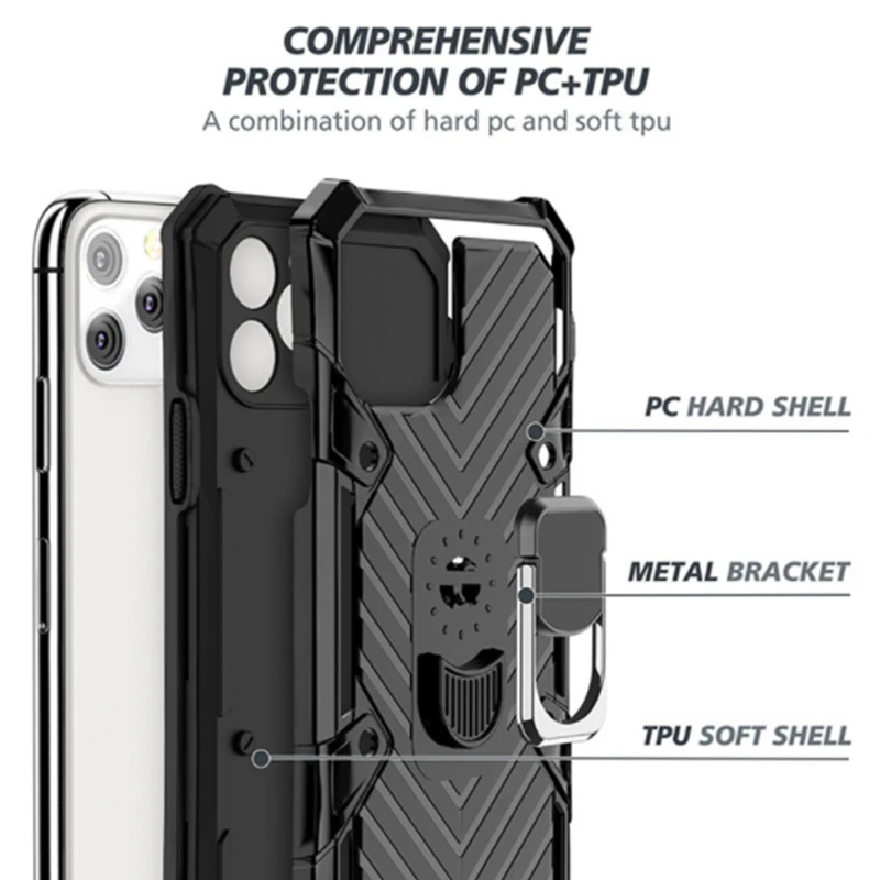 Противоударный чехол для Iphone 12pro автомобильный держатель