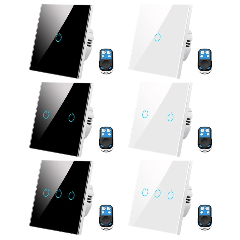 

Умный регулятор яркости M4YD, беспроводной высветильник ель света с дистанционным управлением, настенный сенсорный выключатель, диапазон яр...