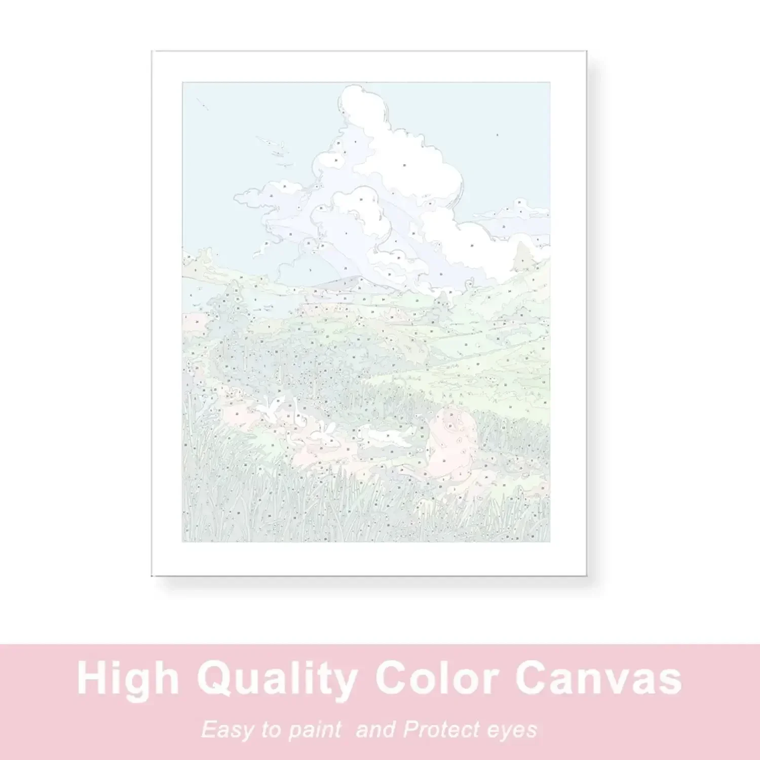 121777 Краска по номерам для взрослых комплект милый кот сделай сам дропшиппинг