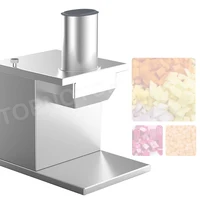 Electric Vegetable Carrot Diced Fruit Potato Diced Machine Tabletop Onion Ring Pellet Cutter Kitchen Tool