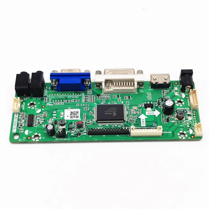 17-дюймовый HDMI + DVI VGA аудио ЖК-контроллер плата контроллера LVDS для 17-дюймового