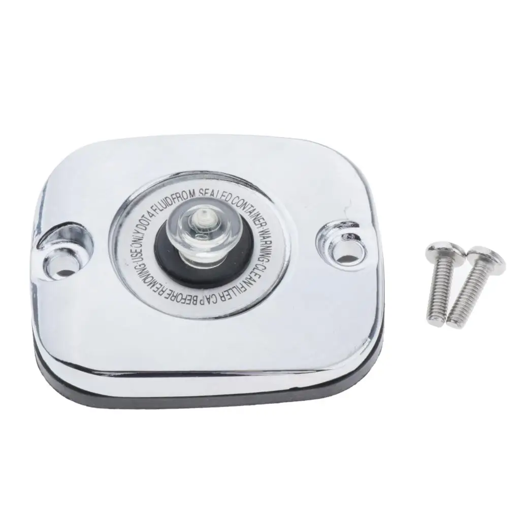 

Aluminum Motorcycle Front Brake Master Cylinder Cover Touring 96-07 (Chrome)