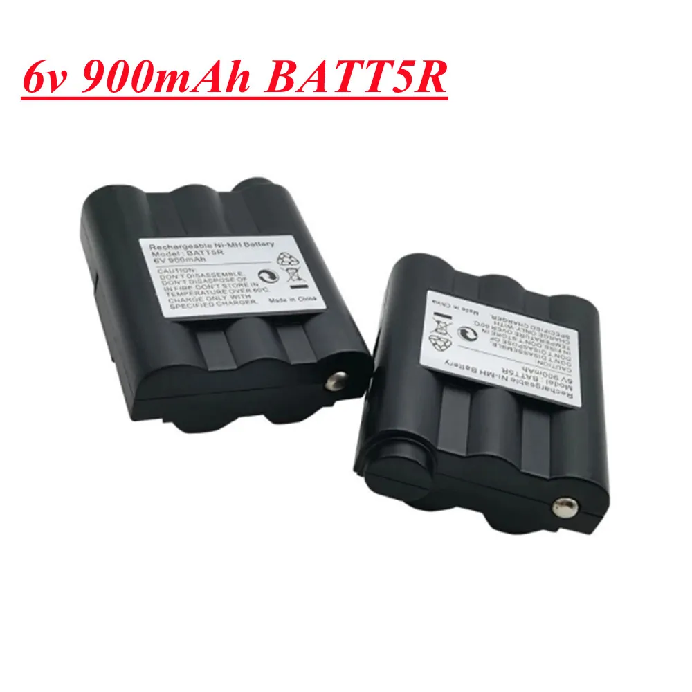 Аккумулятор BATT5R AVP7GXT 6 0 в 900 мАч Ni-MH для Midland G7 G9 GXT series GXT600 GXT635 GXT650 BATTT-5R