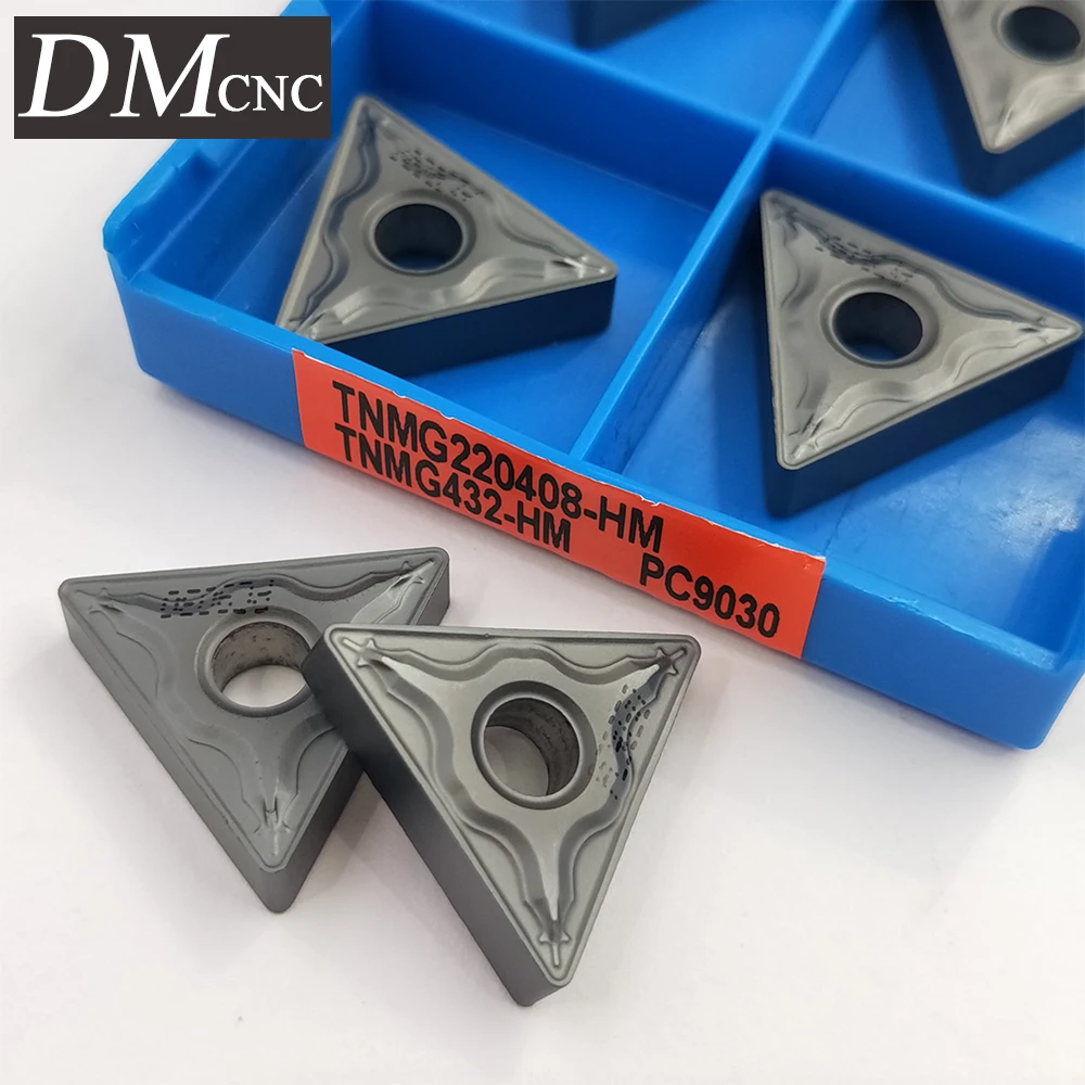 

10pcs TNMG220404-HM PC9030 TNMG220408-HM PC9030 TNMG220404/08 HM PC9030 Carbide Inserts Turning Tools CNC Cutter Lathe Blade