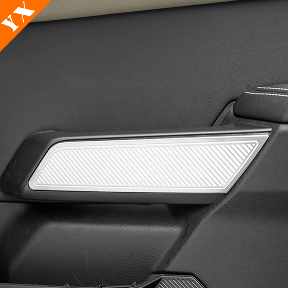 Для Ford bronco 2024 2025 аксессуары из нержавеющей стали черный автомобильный дверной