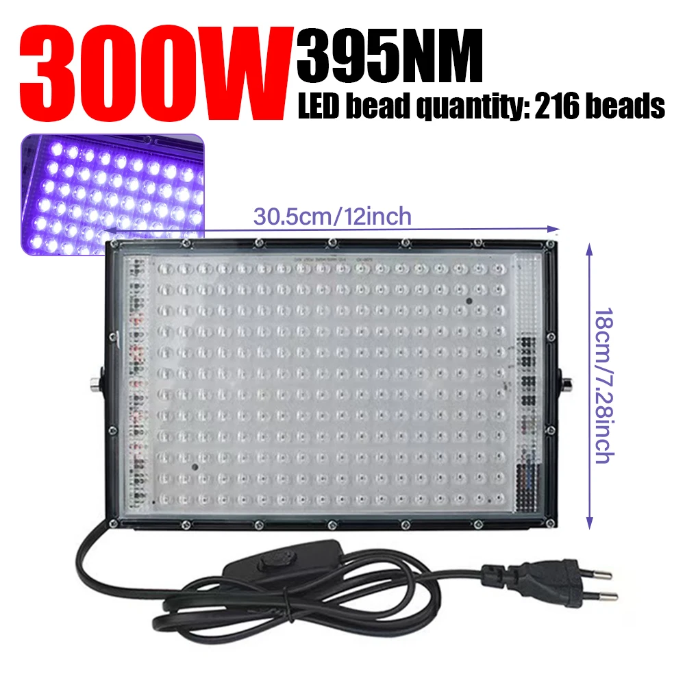 

Портативная УФ лампа combiubiu 50-400 Вт для сушки смолы