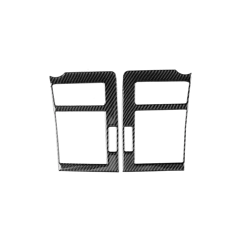 Для Toyota Land Cruiser Prado 2010-2018 2 шт. настоящие Углеродные волоконные боковые дефлекторы