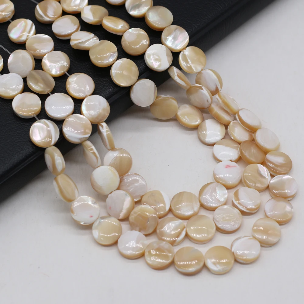 

yachu Natural Mother Shell Yellow Irregular Shape Lady Beaded Making Diy Necklace Bracelet Jewelry Accessories Size 10x15Mm
