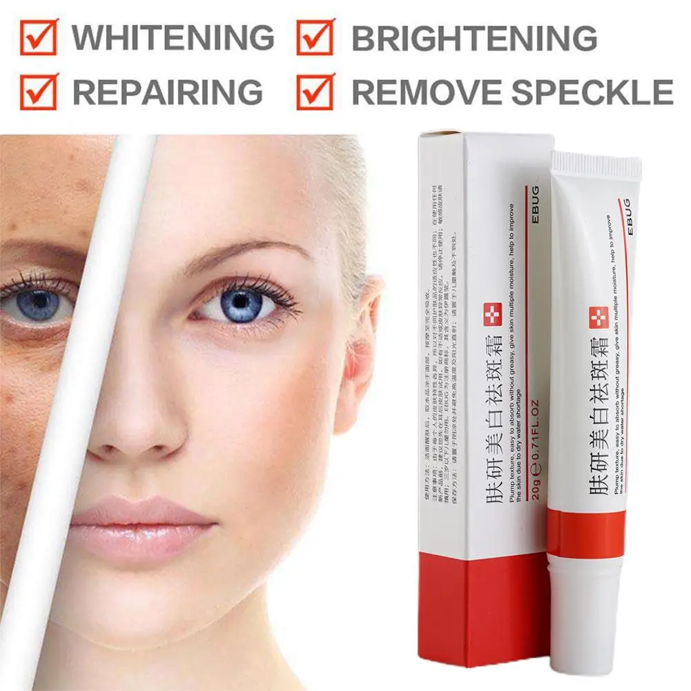 

Effective Whitening Freckle Cream Removal Dark Spot Anti-Melasma Brighten Face Cream Niacinamide Fade Pigmentation Improve Skin