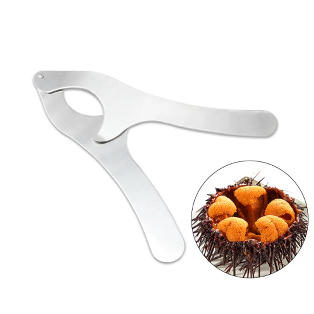 

Stainless steel sea urchin shell breaking tool Sea Urchin Scissor Kitchen Utensil