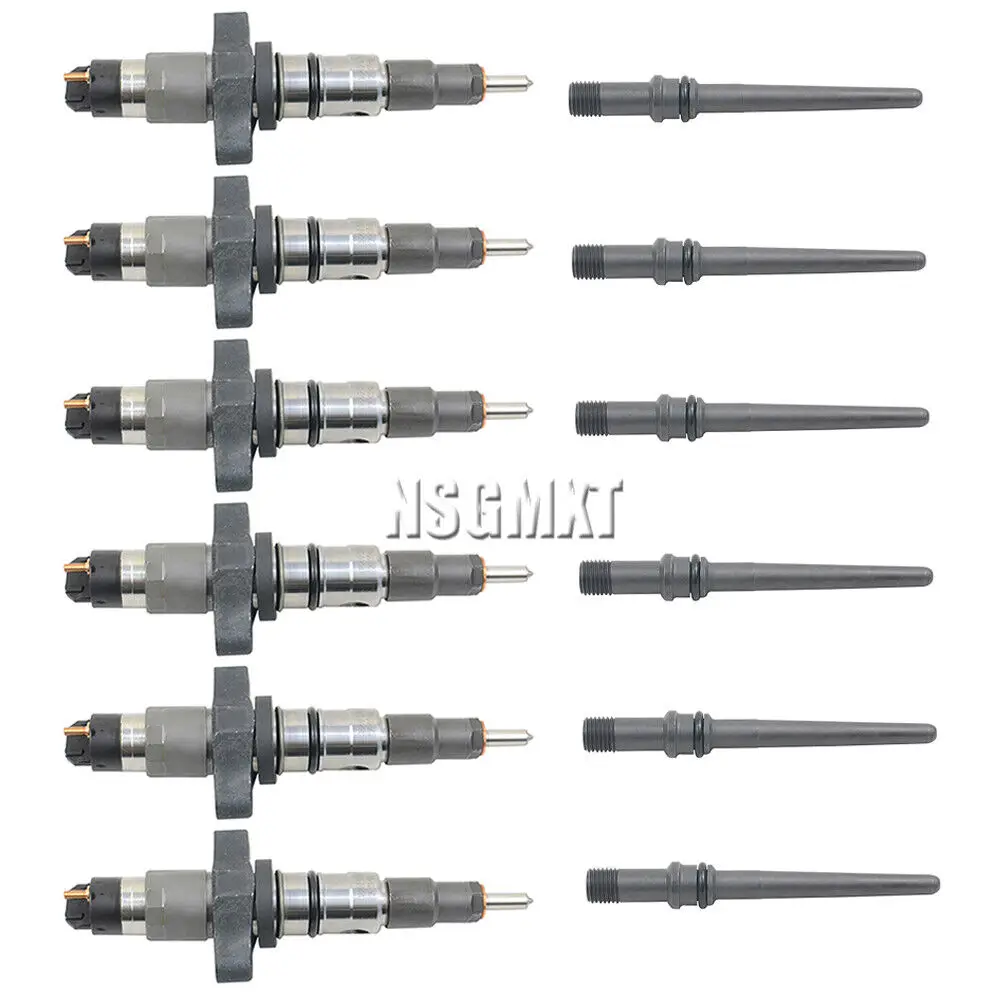 

For Cummins 5.9L Diesel 04-09 Dodge Ram 2500 3500 Common Rail Injector + tubes