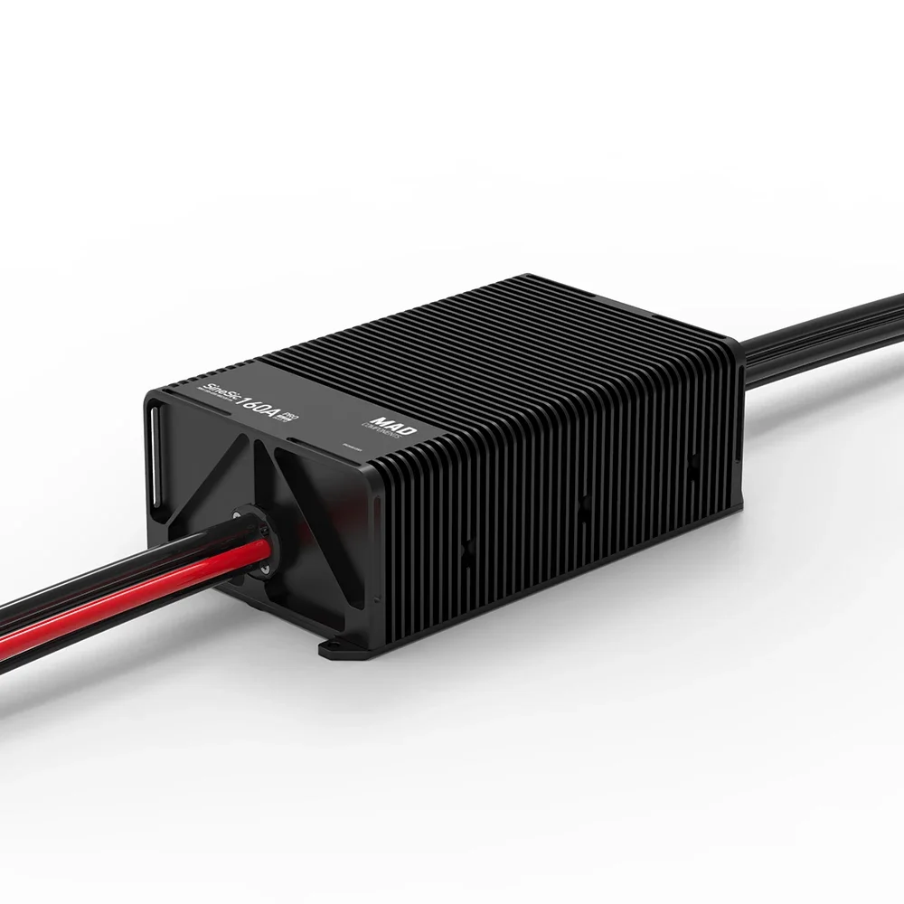 Фото Контроллер двигателя UniFlyMAD SineSic 160A Pro 400V ESC для тяжелых мультироторных беспилотных дронов для доставки №4