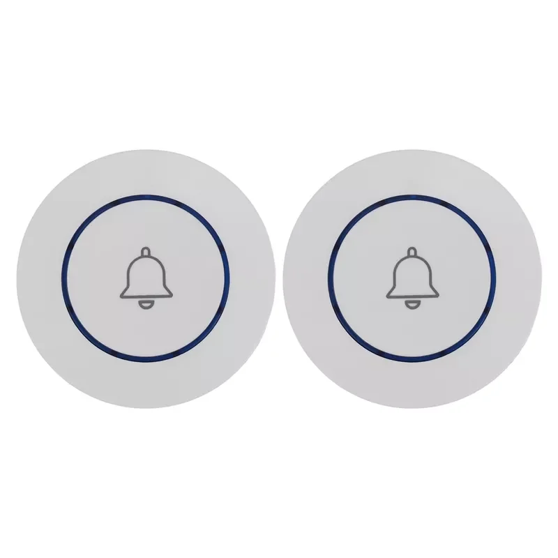 

2X M6 Doorbell Outdoor Button Wireless Doorbell Smart Wifi Doorbell Home Alarm Smart Doorbell Wireless 433 Doorbell