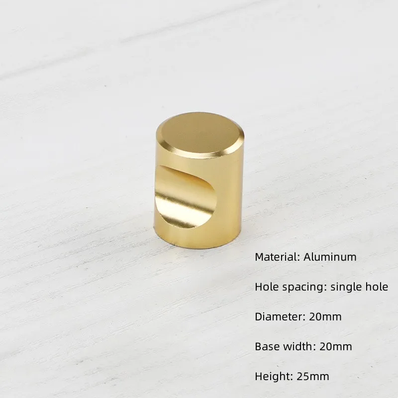 

Золотая алюминиевая ручка XJIUDA