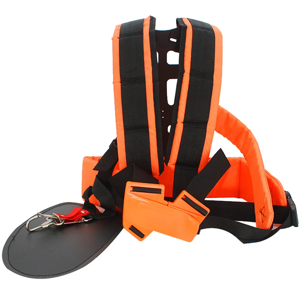 

Adjustable Grass Trimmer Strap Lawn Mower Harness Strap Labor Saving Pruner Belt Double Shoulder Strap for Mower Brush Cutter
