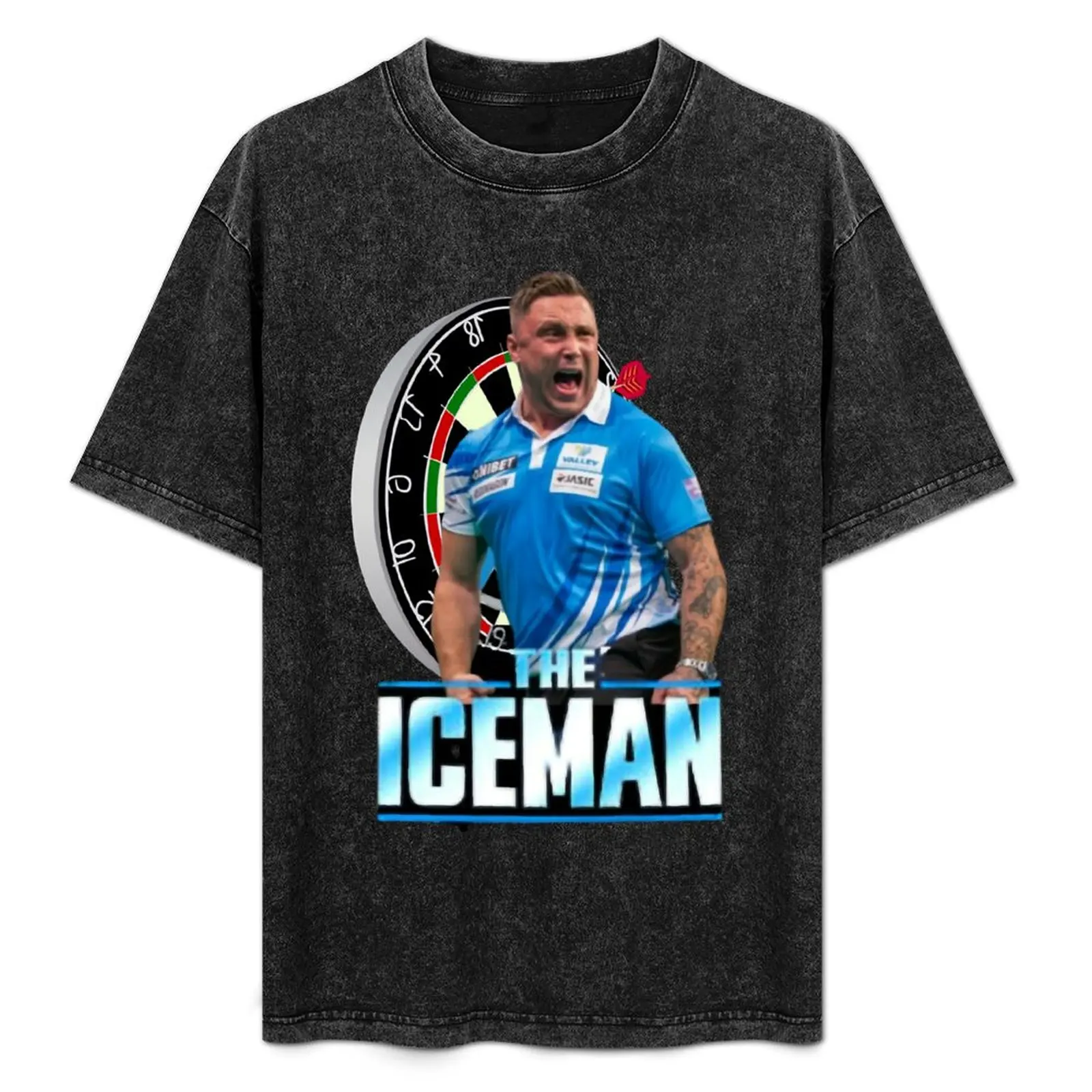 Мужская футболка Gerwyn price Darts Wales хлопок