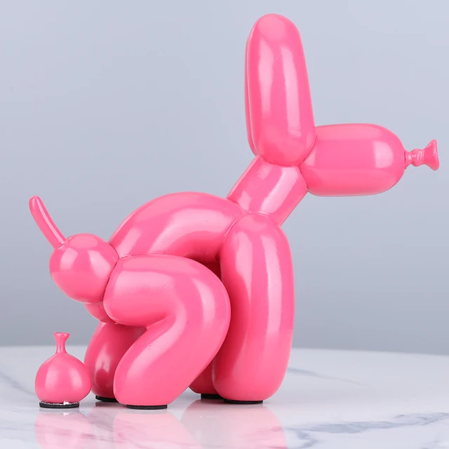 

Balloon Dog And Poop Figurines