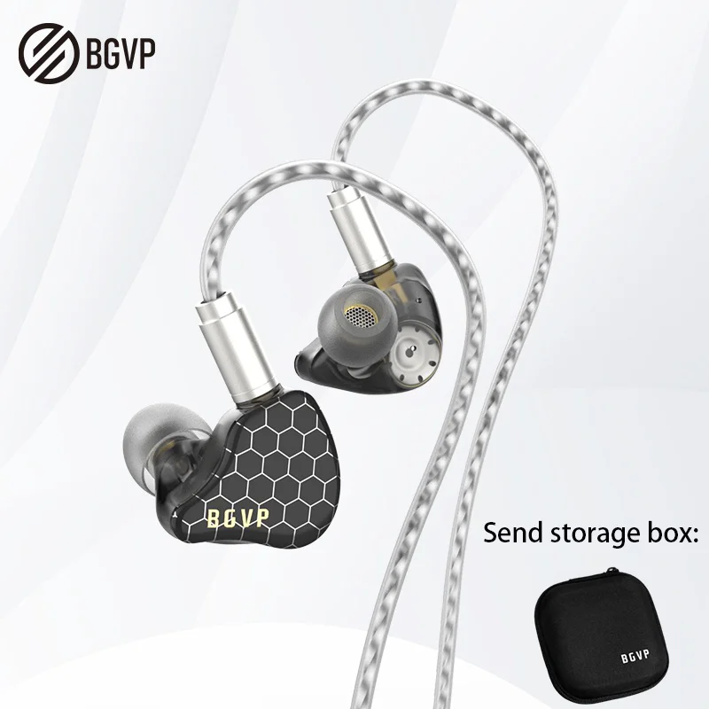 

BGVP Scale 2DD In-ear 6D Effects Sound High Quality For Gaming Music Monitor HIFI Headphones Bass Stereo Earbuds Wired headset