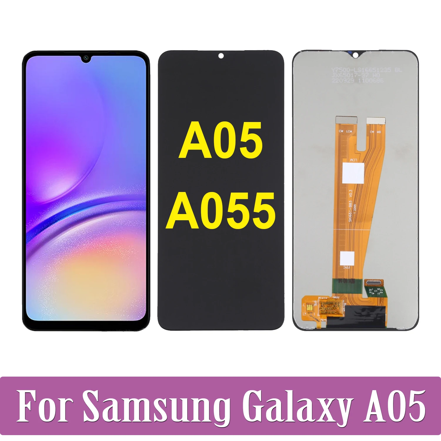 

6,7 ''Оригинальный Для Samsung Galaxy A05 LCD A055 SM-A055F A055F/DS A055M/DS дисплей сенсорный экран дигитайзер в сборе