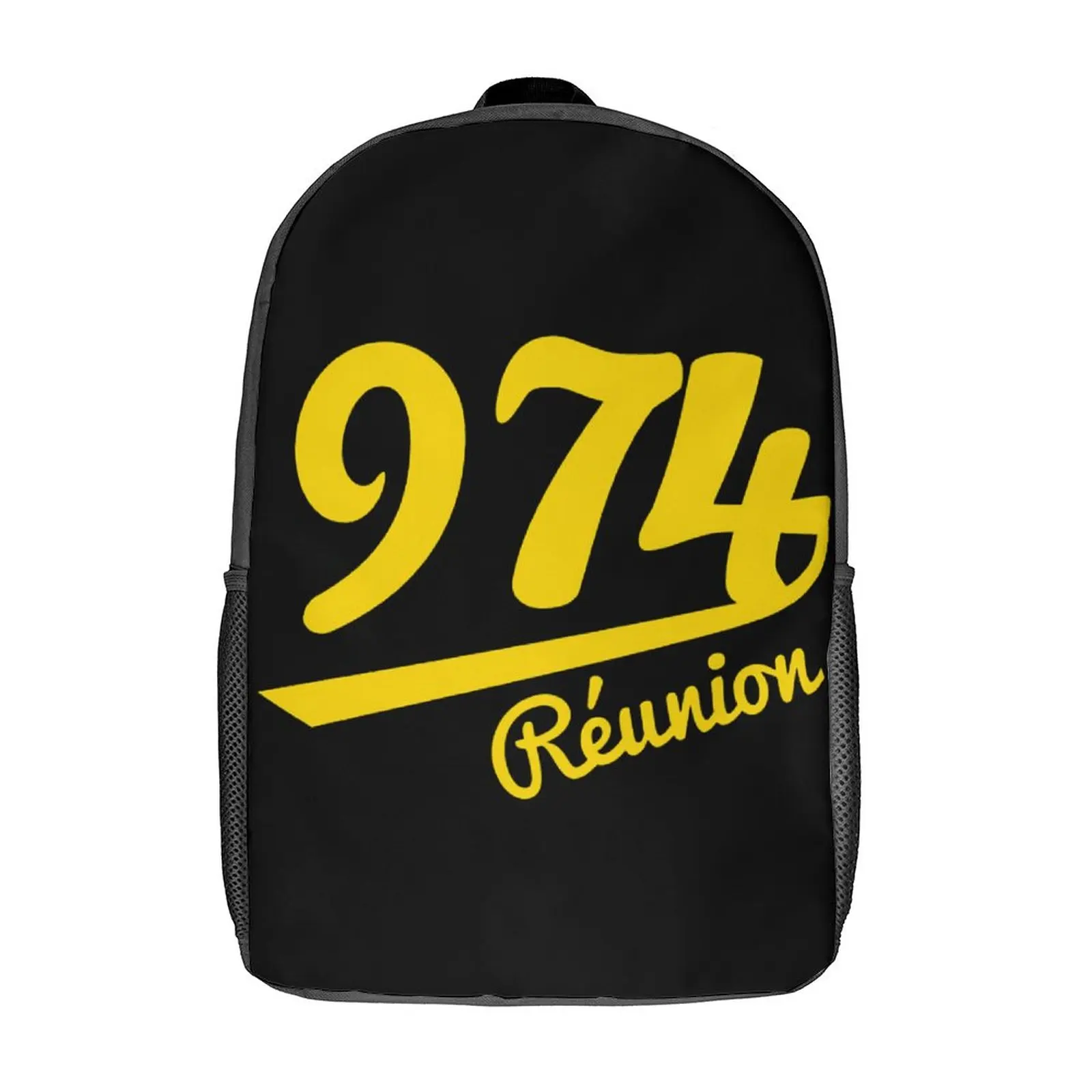 Классический 17 дюймовый рюкзак на плечо Reunion Island 974, винтажный дорожный новый безопасный удобный полевой рюкзак