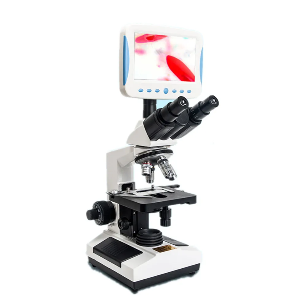 

7 Inch LCD Screen Digital Microscope Taking Pictures and Videos