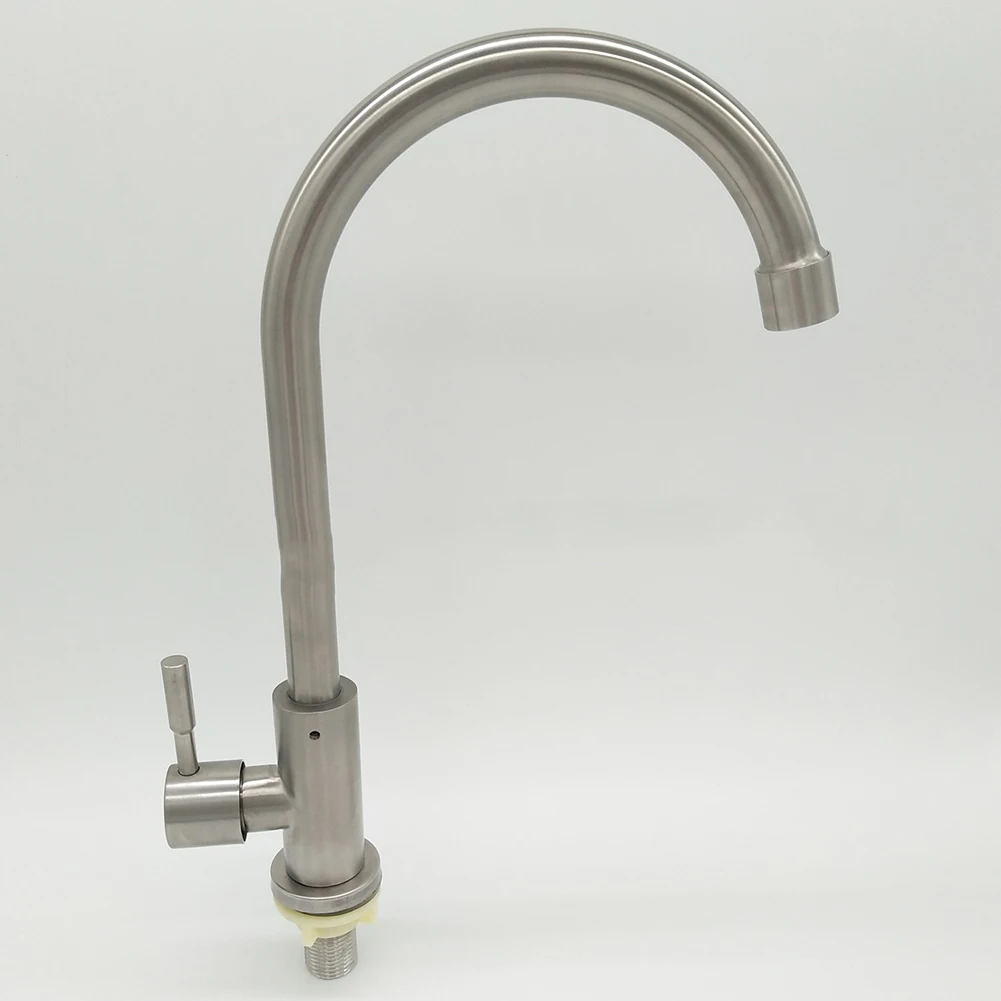 

Kitchen Faucet Water Filter Faucet Tap 360°Rotate Stainless steel Single Handle extension mouth G1/2 Taps barthroom accessories