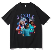 hip hop rapper j cole oversized graphic print tshirt men women cotton tees unisex europe america street vintage trend t shirts