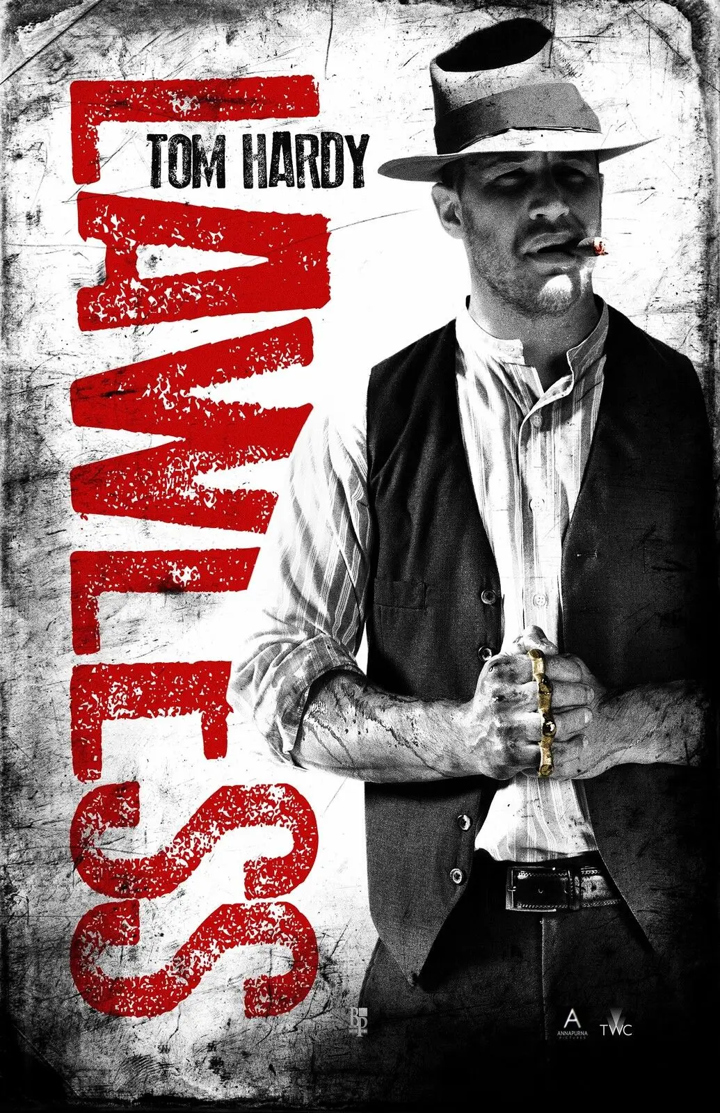 

Lawless Movie Art Print PVC Poster PP Glue Transparent Waterproof Tear-Off Ready To Paste
