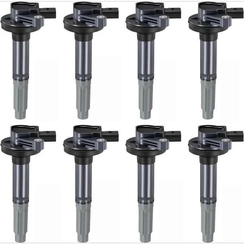 Фото 8 шт. катушек зажигания BR3Z12029A DG542 UF622 подходят для Ford 5.0L F-150 Mustang V8 2011, 2012, 2013, 2014, 2015, 2016 годов выпуска, а также для моделей 2009–2014 годов выпуска, артикул 9212138. №1