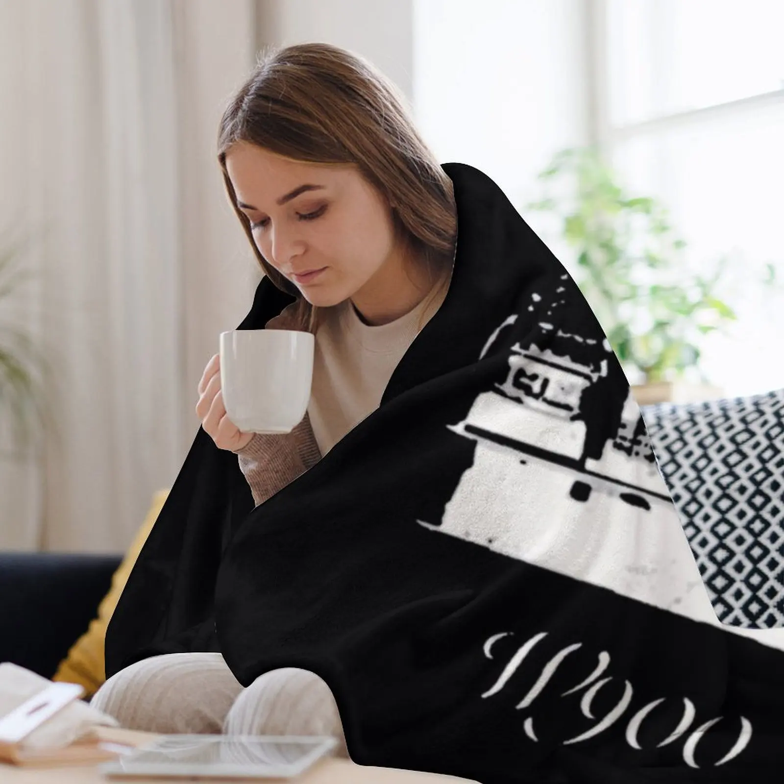 Kenworth W900 Гриль с видом изношенного цвета плюшевое одеяло для кровати мягкие