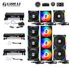 Оригинальный Lian Li Strimer Plus V2 RGB PSU Удлинительный кабель ATX24pin,GPU Dual 8pinTriple 8pin,UNI Fan 12cm 14cm PC шкаф Modding