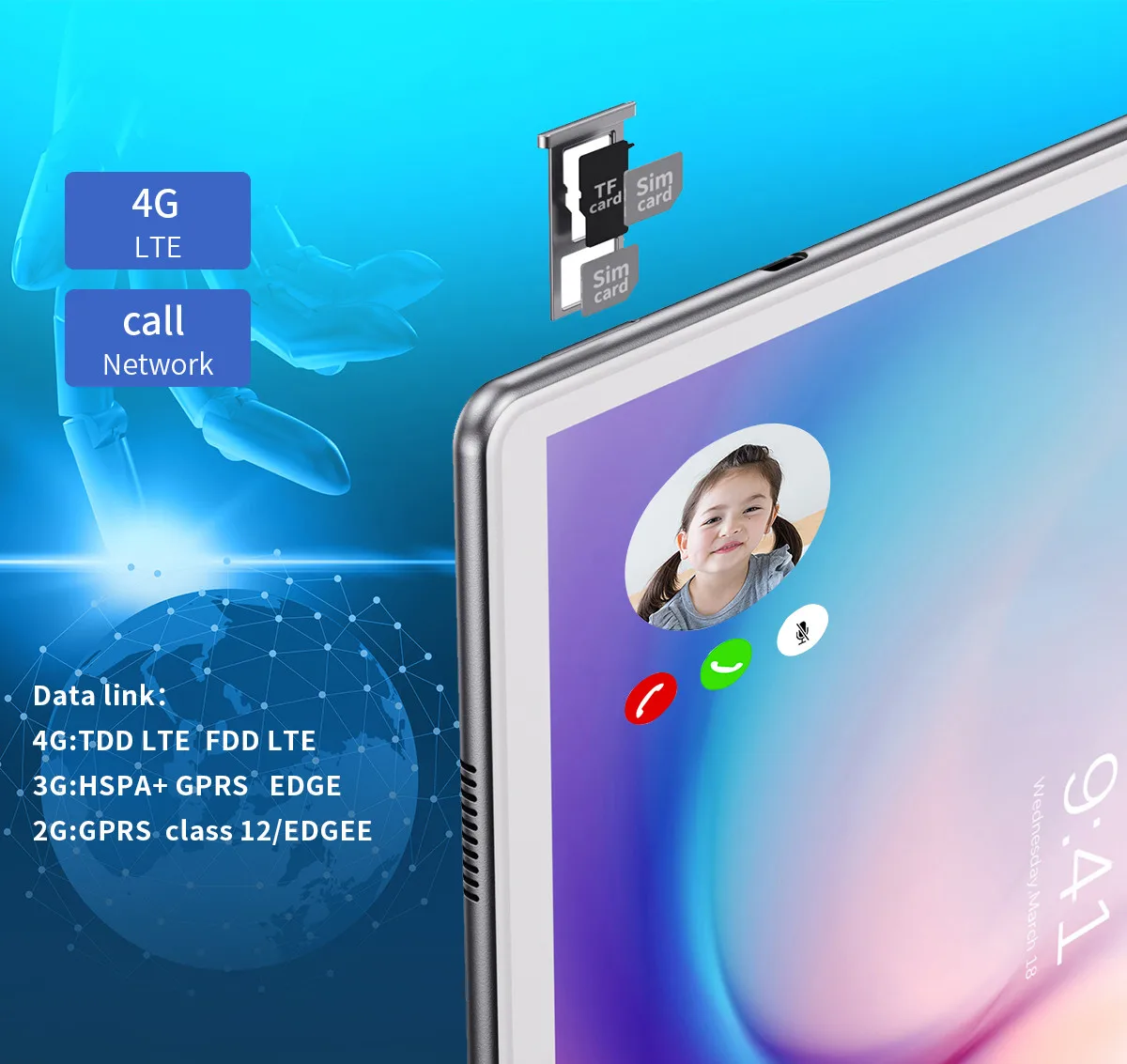 global version pad 5 10 1 inch tablet android 11 octa core tablet pc 8gb ram 256gb rom gps 5g wifi dual phone call tablets sale free global shipping