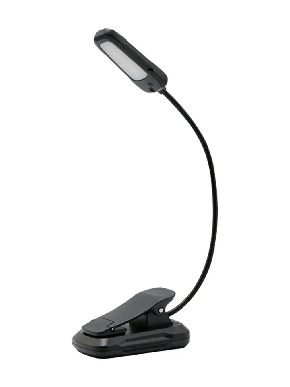 

Rechargeable Book Light Mini 7 LED Reading Light 3-Level Warm Cool White Flexible Easy Clip Lamp Read Night Reading Lamp in Bed