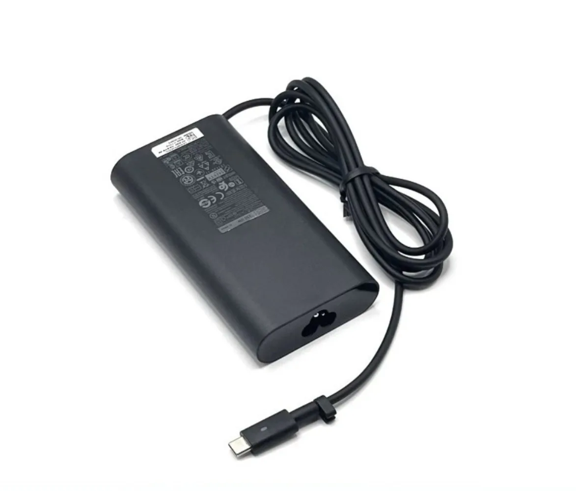 Фото Оригинальный адаптер питания для ноутбука 130W 20V 6.5A Type-C для Dell XPS 15 9500 17 9700 Latitude 5401 5411 5501 DA130PM170 №2