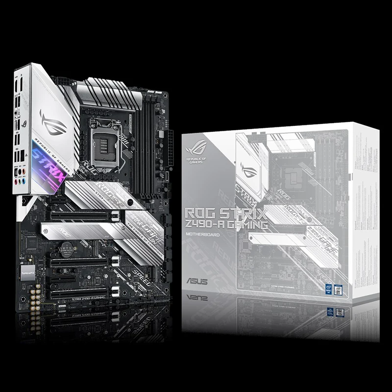 For ASUS ROG STRIX Z490-A GAMING atx pc motherboard lga 1200 support z490-a intel cpu Asus desktop mainboard enlarge