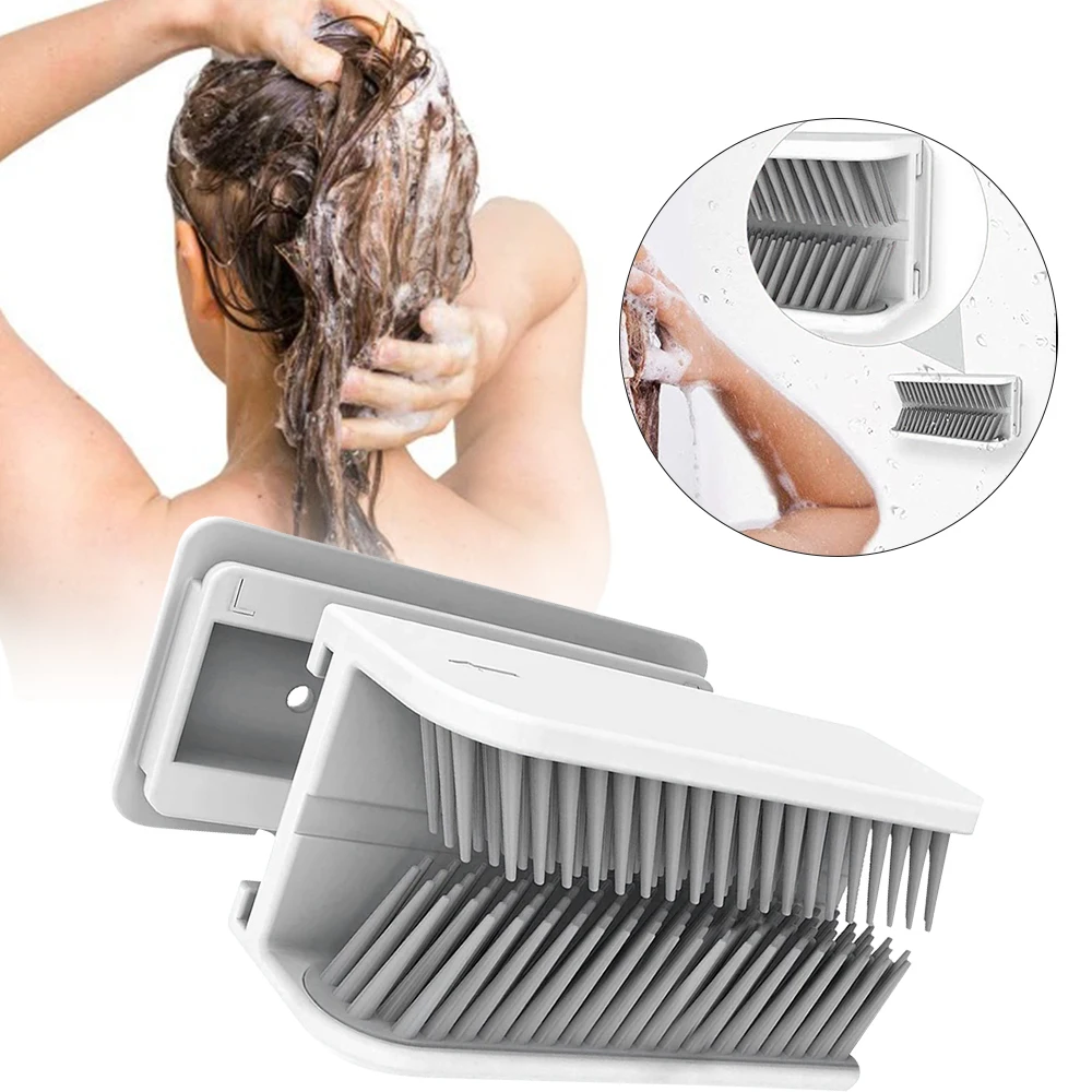 

Silicone Shower Hair Catcher Wall Mounted Hair Stopper Hair Collector For Sink Bathtub Bathroom Accessories Reusable