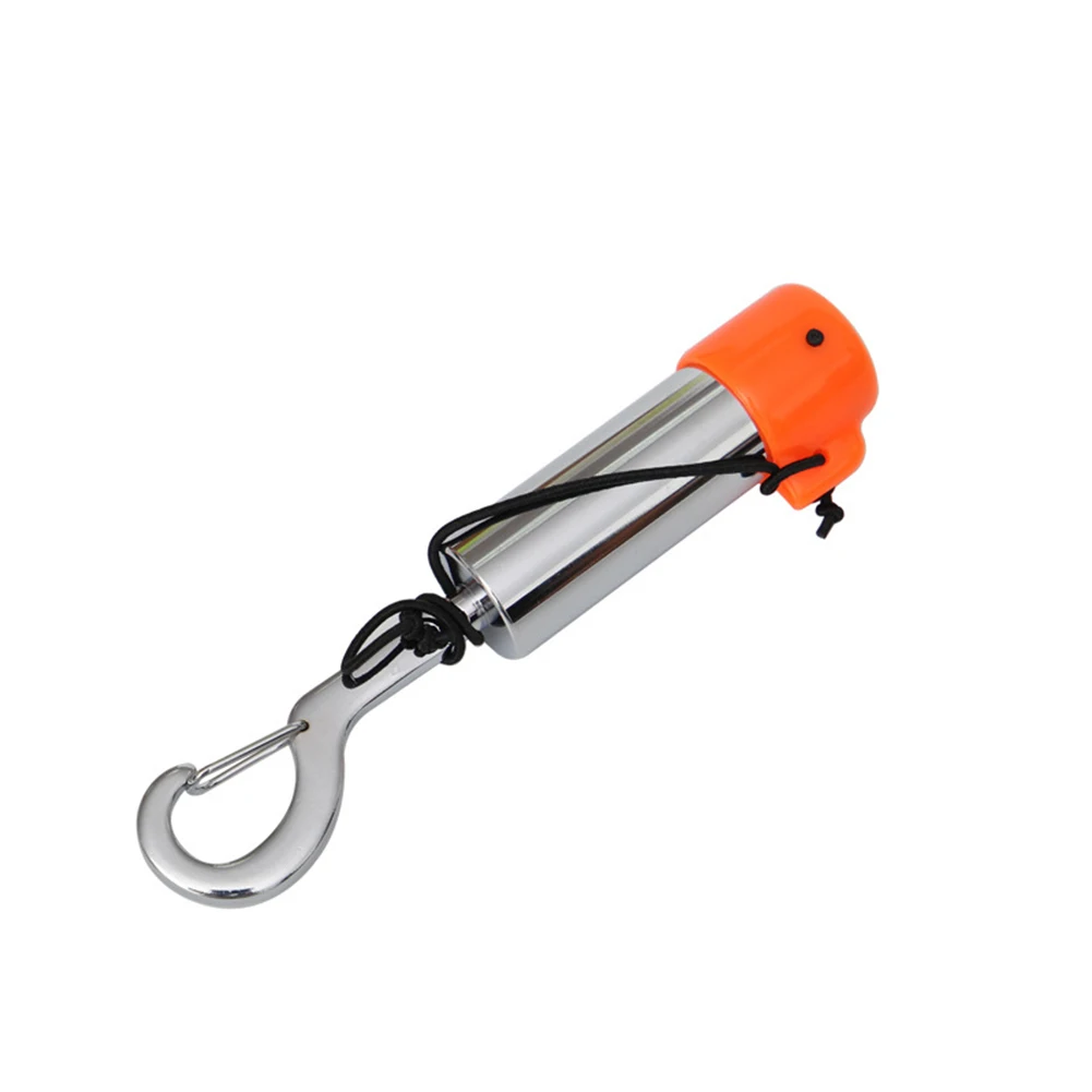 

Scuba Diving Signal Shaker Rattle Noise Maker Stainless Steel Underwater Rattle Diving Rattle Multifunctional Sounder 123/152mm