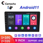 Camecho Android 11 9 дюймов 2 Din Автомобильный мультимедийный видеоплеер Универсальный стерео радио GPS для Volkswagen Nissan Hyundai Kia 32G