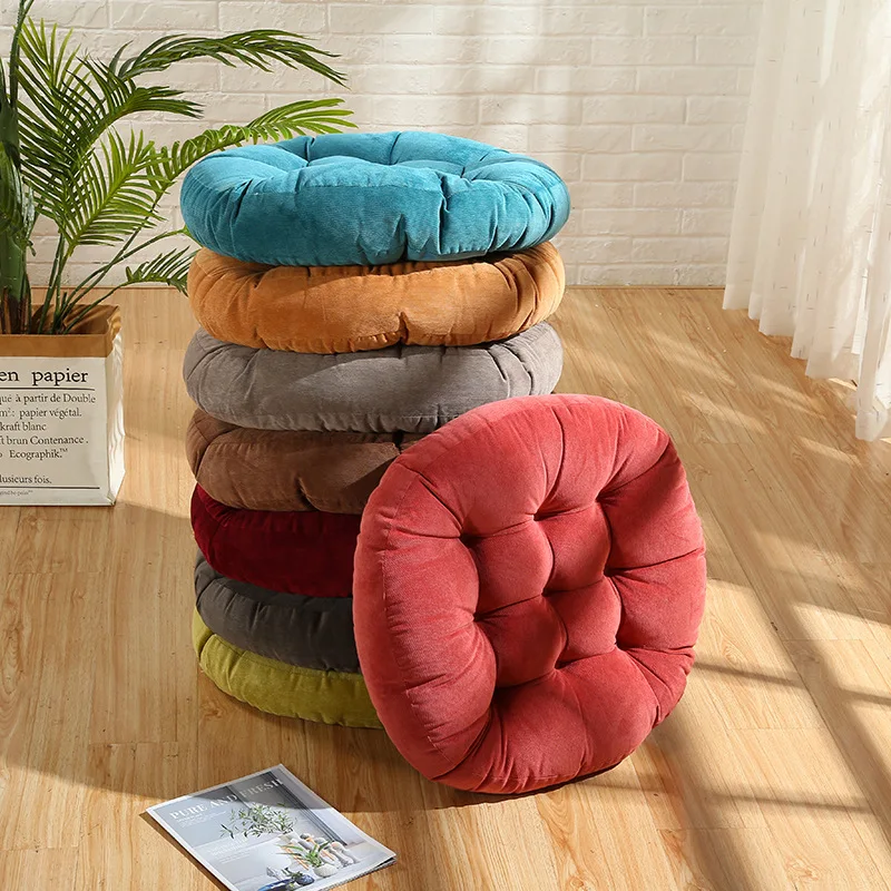 Модный новый вельветовый FutonRound Futon напольный коврик подставка для сиденья стула