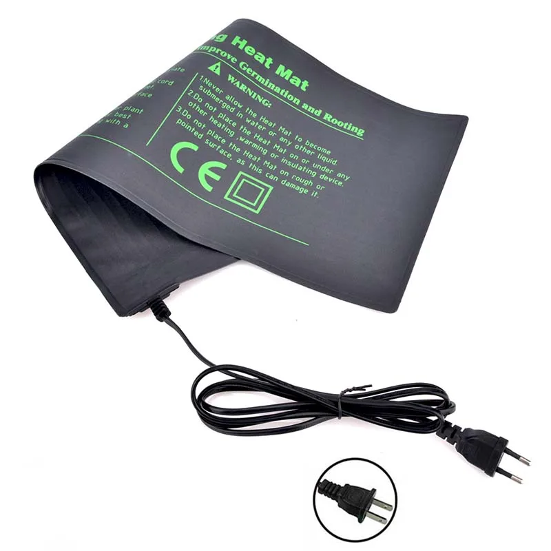 

Durable Seedling Heat Mat Plant Seed Germination Propagation Clone Starter Pad Warm Hydroponic Heating Pad 52 X 24cm